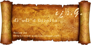 Ávéd Gizella névjegykártya